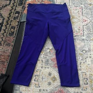 Athleta Contender mesh crop. Large Tall, LT